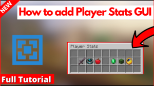 How To Setup Player Stats in Minecraft using Deluxe Menus plugin